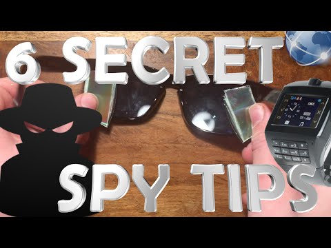 6 Easy Spy Tricks With Household Items