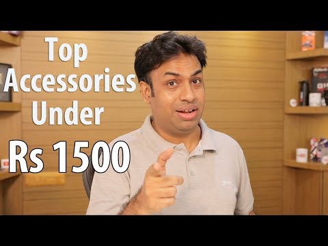 Top Accessories / Gadgets For Less than Rs 1500 🔥