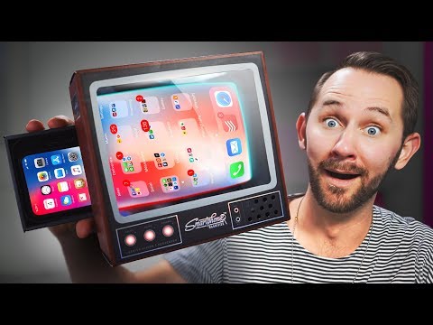 Turn Your Smartphone Into A TV! | 10 Ridiculous Tech Gadgets