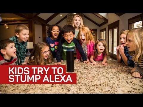 Kids try to stump Alexa