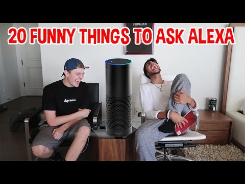 20 FUNNY Things To Ask Alexa