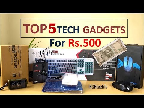 Top 5 Tech For Rs 500 | Tech Gadgets and Accessories