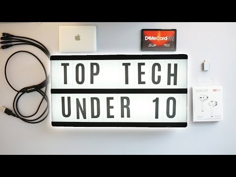 Top Tech and Tech Accessories Under $10 (2019)