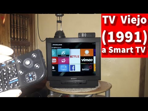 Convertir un TV viejo de 1991 en SmartTV Android | Gadgets Fácil