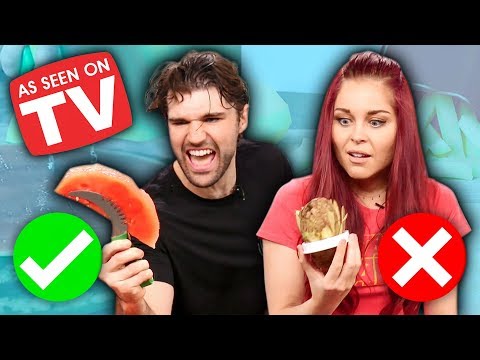 6 WEIRD “As Seen on TV” Kitchen Gadgets Tested! (What the Flavor)