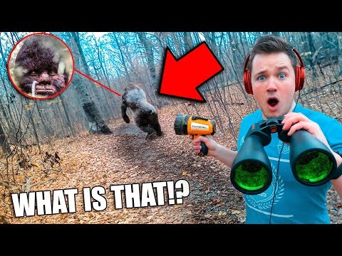 I Found BIGFOOT in Real Life using SPY GADGETS 😱 (Sasquatch Evidence)