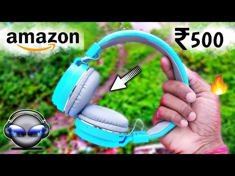 DJ 🎧 SUPER BASS Wireless Headphone |Unboxing- Review (Rs.500)you can Buy on Amazon