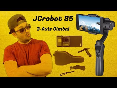 Jcrobot S5 3 Axis Handheld bluetooth Gimbal Stabilizer For Smartphones | Review | Gadgets Gate