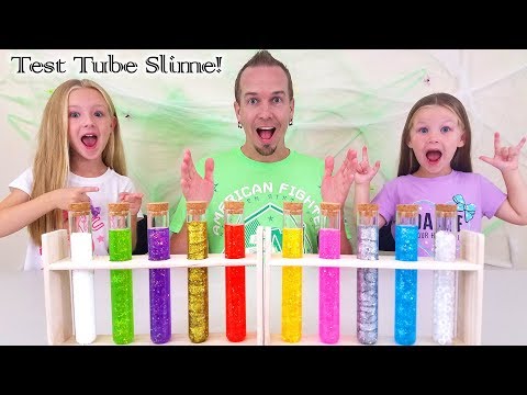 Alexa vs Siri Picks My Slime Ingredients! Test Tube Slime Experiment!