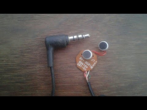Make microphone from old headphone homemade gadgets channel
