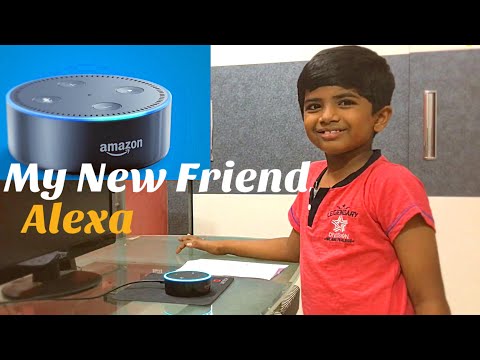 My New Friend Alexa | Echo Dot | Samit and Satvik Videos