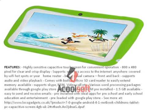 Loco gadgets provide 7 inch android tablet, Android tablet uk, Cheap Android tablet