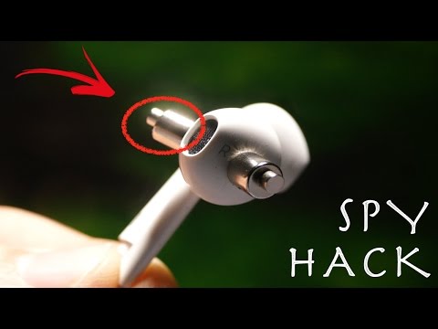 Wireless Headphone Spy Hack YOU CAN DO YOURSELF (Headphone Magnet Hack)