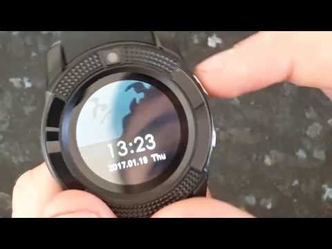 V8 Smartwatch Unboxing and Review