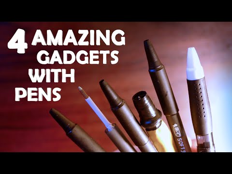 4 Amazing Gadgets To Make With Pens! – Cool Spy Pen Gadgets!!!