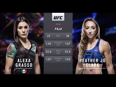 UFC México Pelea Gratis: Alexa Grasso vs Heather Jo Clark