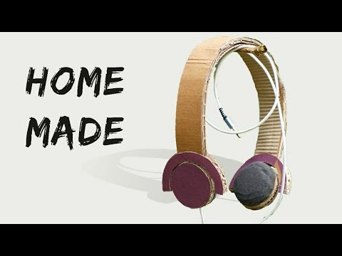 DIY Stereo Headphone from Waste Material/Mobile Phone Gadget/ waste material project