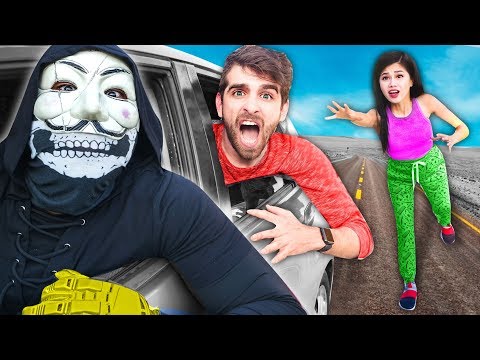 TRAPPED IN HACKER CAR! SPY NINJAS Spending 24 Hours Searching for Where PZ9 is Keeping Daniel