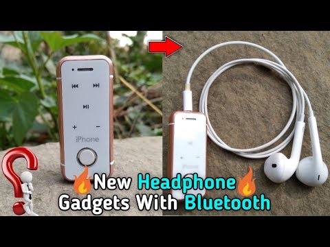 New headphone gadgets with bluetooth device