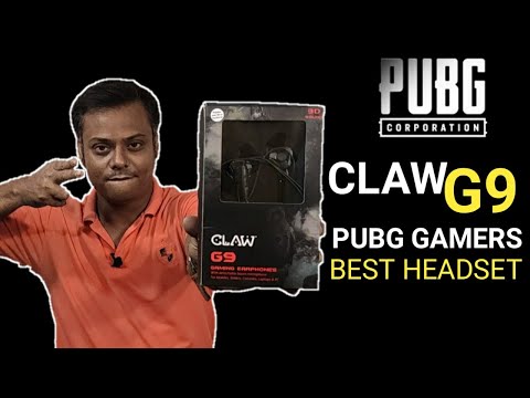 Claw G9 : Best Headphone For PUBG Gamers | Best Gaming Headset |