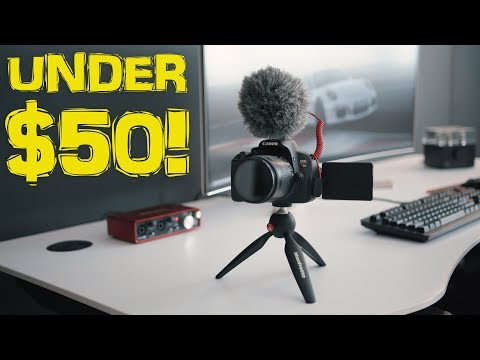 Camera Accessories for Filmmakers UNDER $50!!!