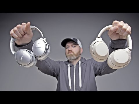 The Best Noise Cancelling Headphones… Bose or Sony?