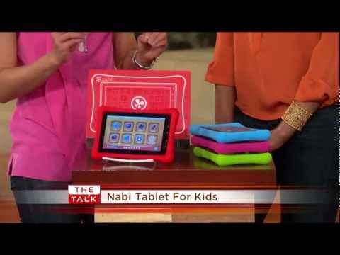 nabi Tablet: Featured as Top 5 Kid-Friendly Gadgets on CBS' The Talk!