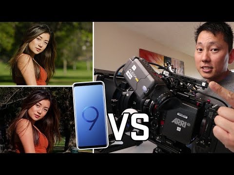 Samsung Galaxy S9 plus vs Hollywood Movie Camera Arri Alexa