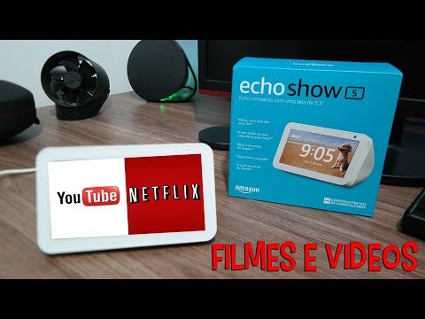 Como assistir filmes, séries e videos Echo Show 5 (Amazon Alexa)