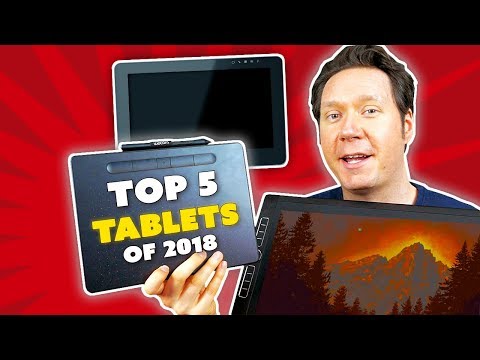 Top 5 Best Drawing Tablets – 2018-2019
