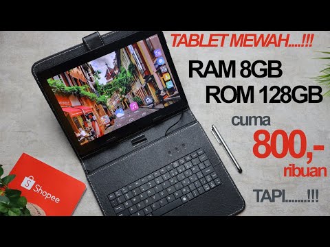 GILAA !! 800ribuan RAM 8GB  ROM 128GB Layar Lebar 10" | Unboxing & Hands – On Tablet China