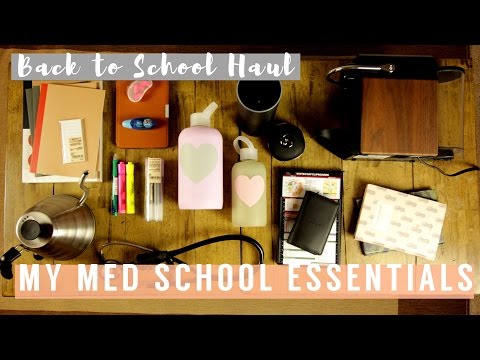 My Med School Essentials | The Stationery, Tools, and Gadgets I Use In Med School