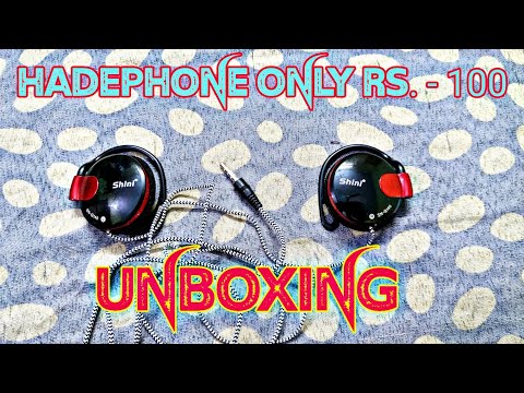 Only Rs . 100 Best Headphone ! Gadgets Unboxing ! nowpsb !