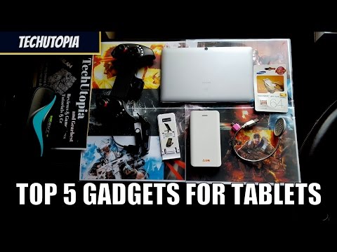 Top 5 gadgets for Tablets/Android/iOS/Windows(Gamepad/Powerbank/Stand/OTG/USB HUB)2016/2017