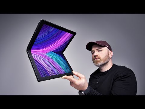 The Futuristic Lenovo Folding Screen Laptop